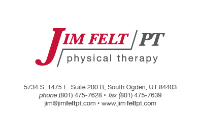 Jim Felt PT Business Card Front