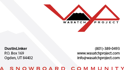 Wasatch Project Business Card Front